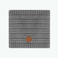 Chocolat Chaud Gris - Snood polaire
