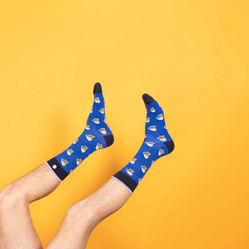 Chaussettes L¨¦opold & Zo¨¦ Blue