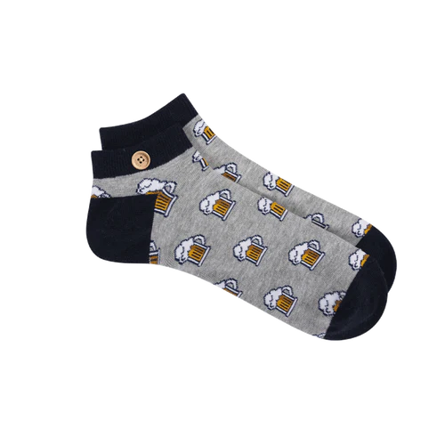 Chaussettes L¨¦opold & Zo¨¦ Grey - Socquettes