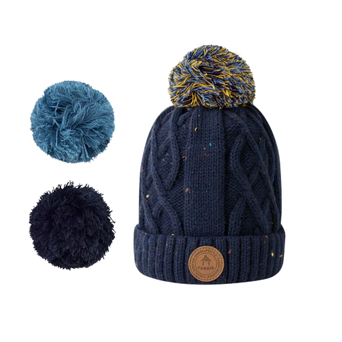 Bonnet Jus de Pomme Navy B¨¦b¨¦ - Polaire