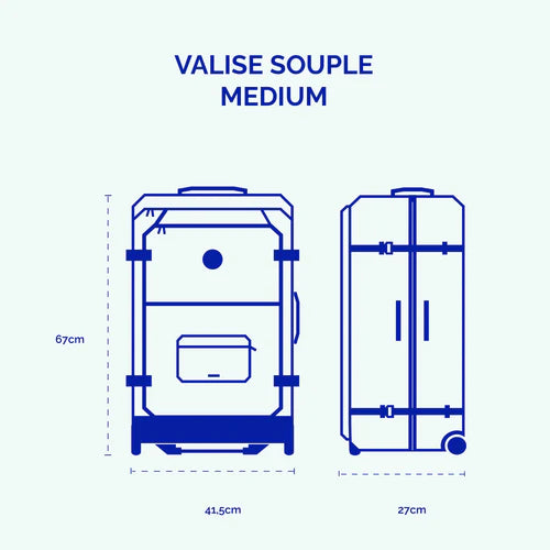 Set de 2 valises Coromandel