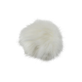 Pompon White Fur
