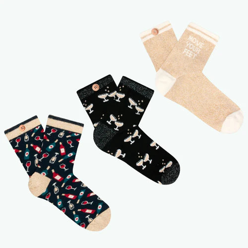 Chaussettes Glitter Party